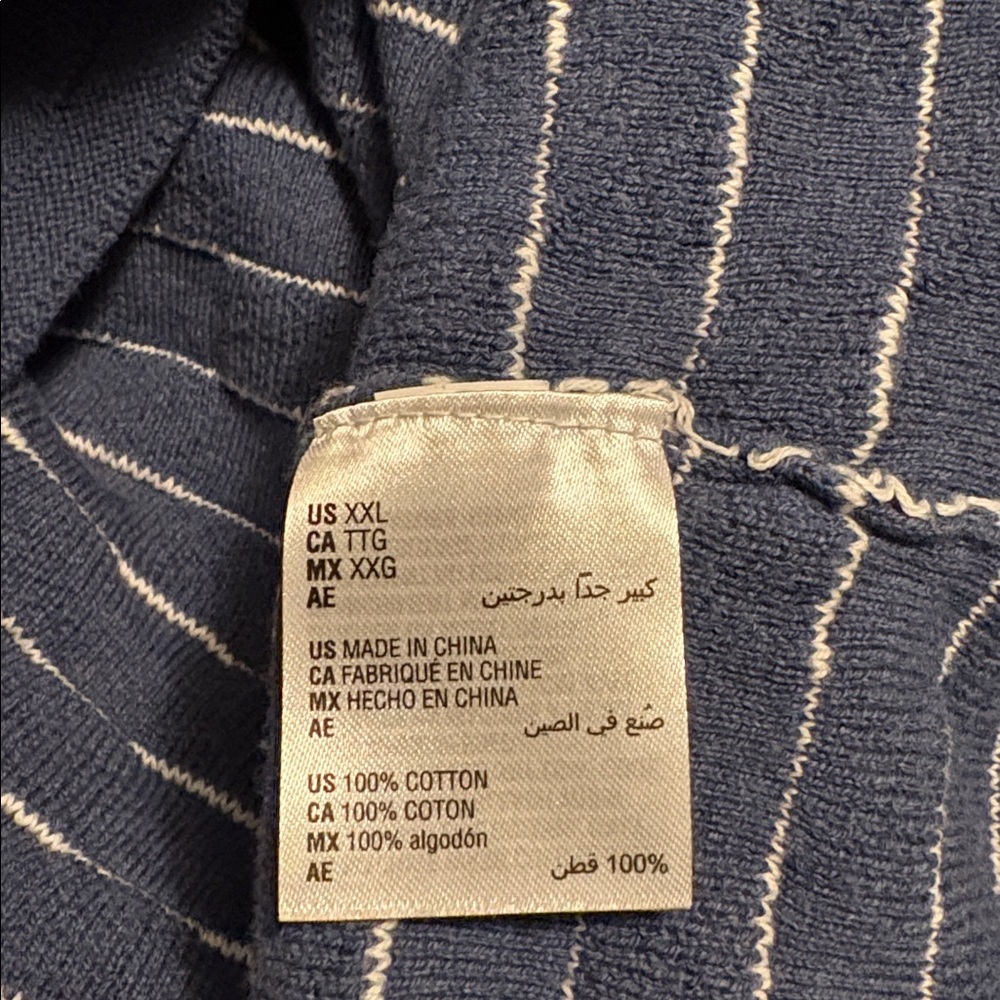 Karen Scott Long Sleeve Crew Neck Sweater XXL Blue - Picture 5 of 5